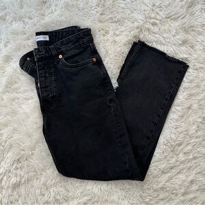 MANGO Straight Leg Jeans, US 2